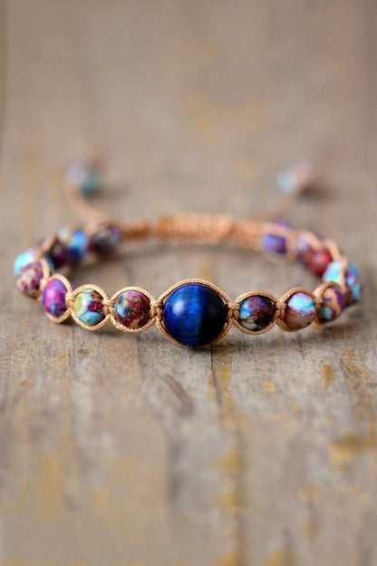 Imperial Jasper & Natural Stone Beaded Bracelet Carauana Store