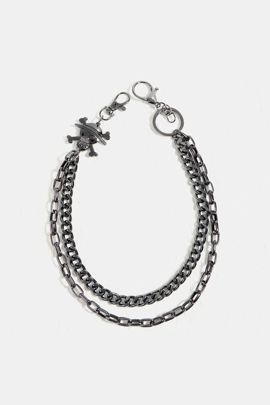 Treasure Point Shape Double Layer Alloy Belt Carauana Store