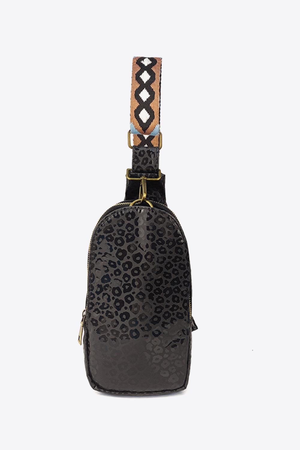 Printed PU Leather Sling Bag Carauana Store