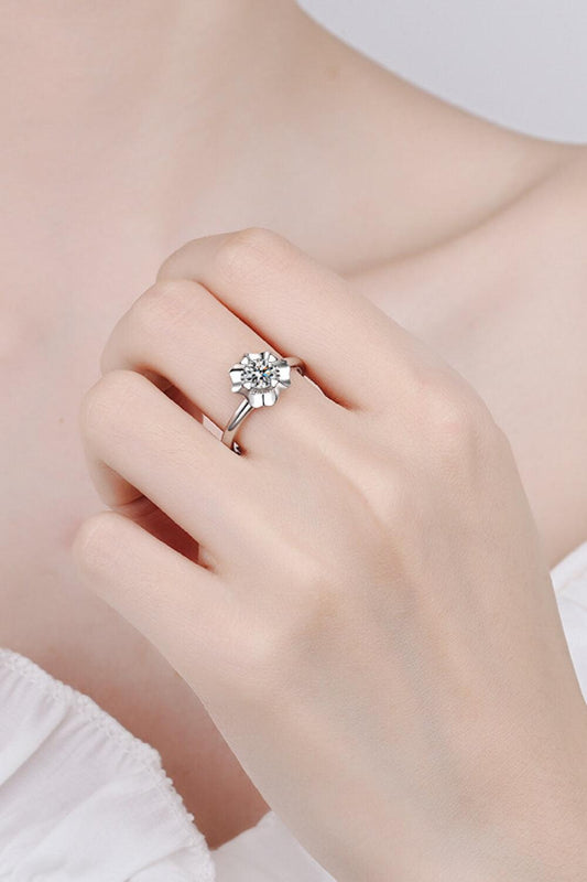 Life Is So Good Moissanite Ring Carauana Store