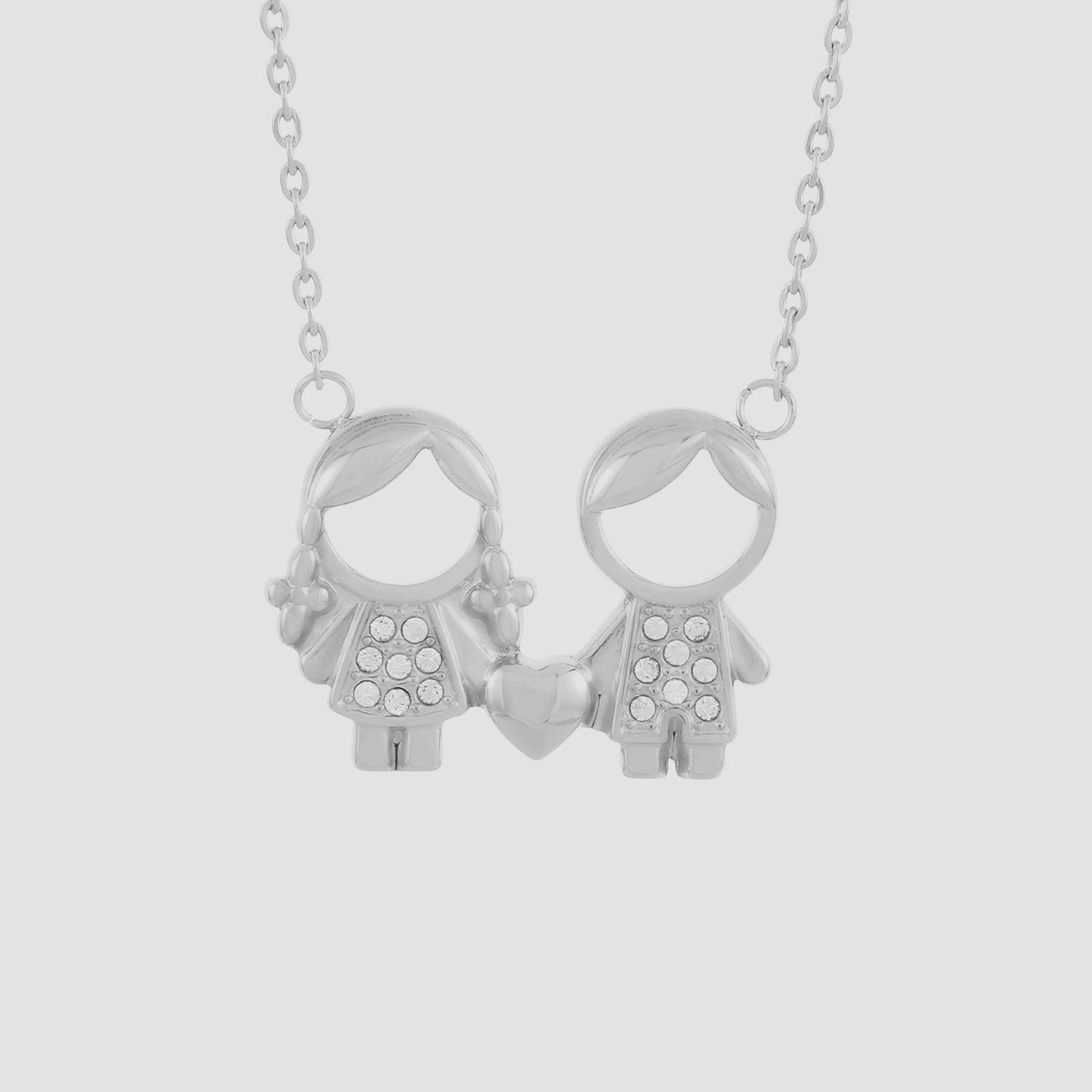 Pendant Rhinestone Stainless Steel Necklace Carauana Store