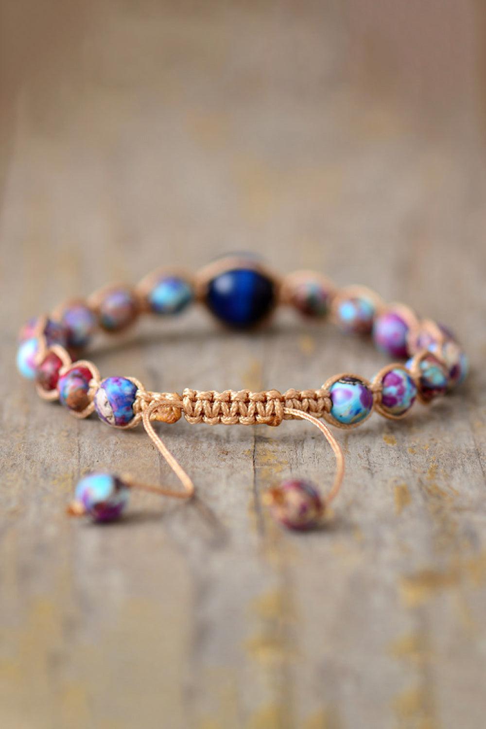 Imperial Jasper & Natural Stone Beaded Bracelet Carauana Store