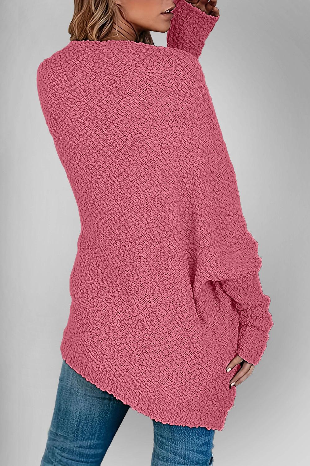 Double Take Pocketed Open Front Long Sleeve Cardigan Carauana Store
