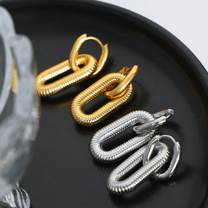 Titanium steel Dangle Earrings Carauana Store