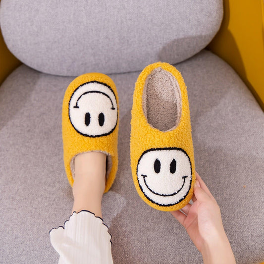 Melody Smiley Face Slippers Carauana Store