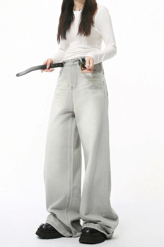 Wide Leg Jeans with Pockets Carauana Store