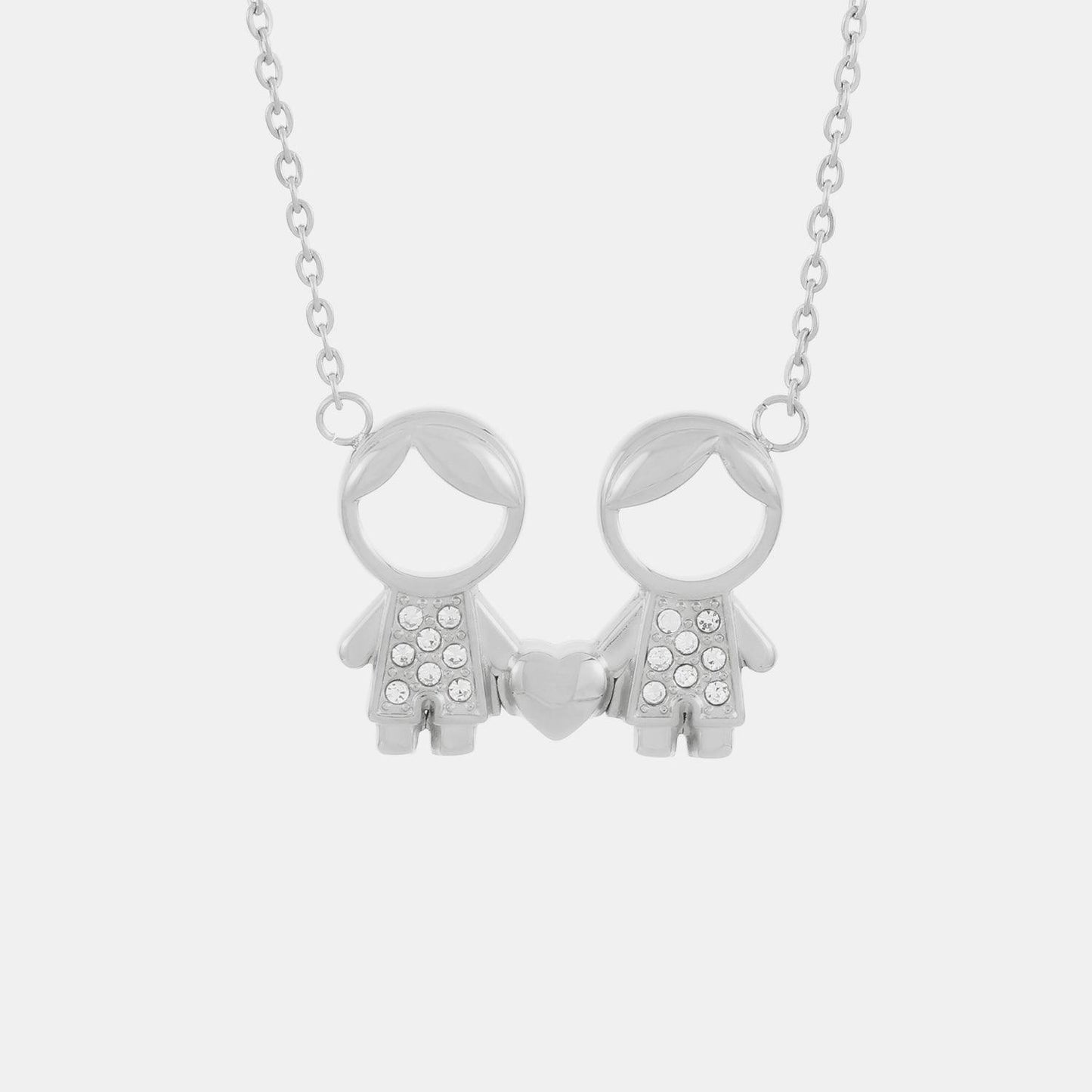 Pendant Rhinestone Stainless Steel Necklace Carauana Store