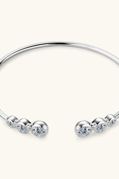 1.8 Carat Moissanite 925 Sterling Silver Bracelet Carauana Store
