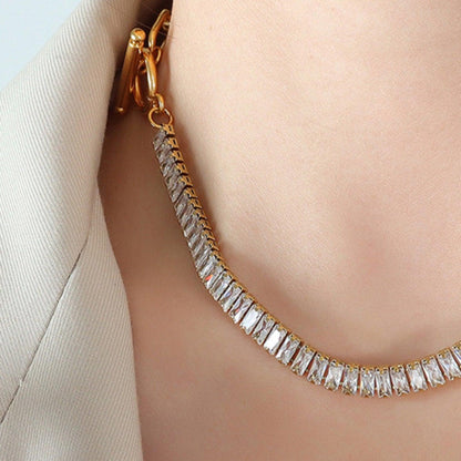 Titanium Steel Gold-Plated Necklace Carauana Store