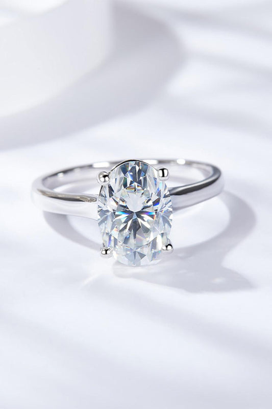 2.5 Carat Moissanite Solitaire Ring Carauana Store