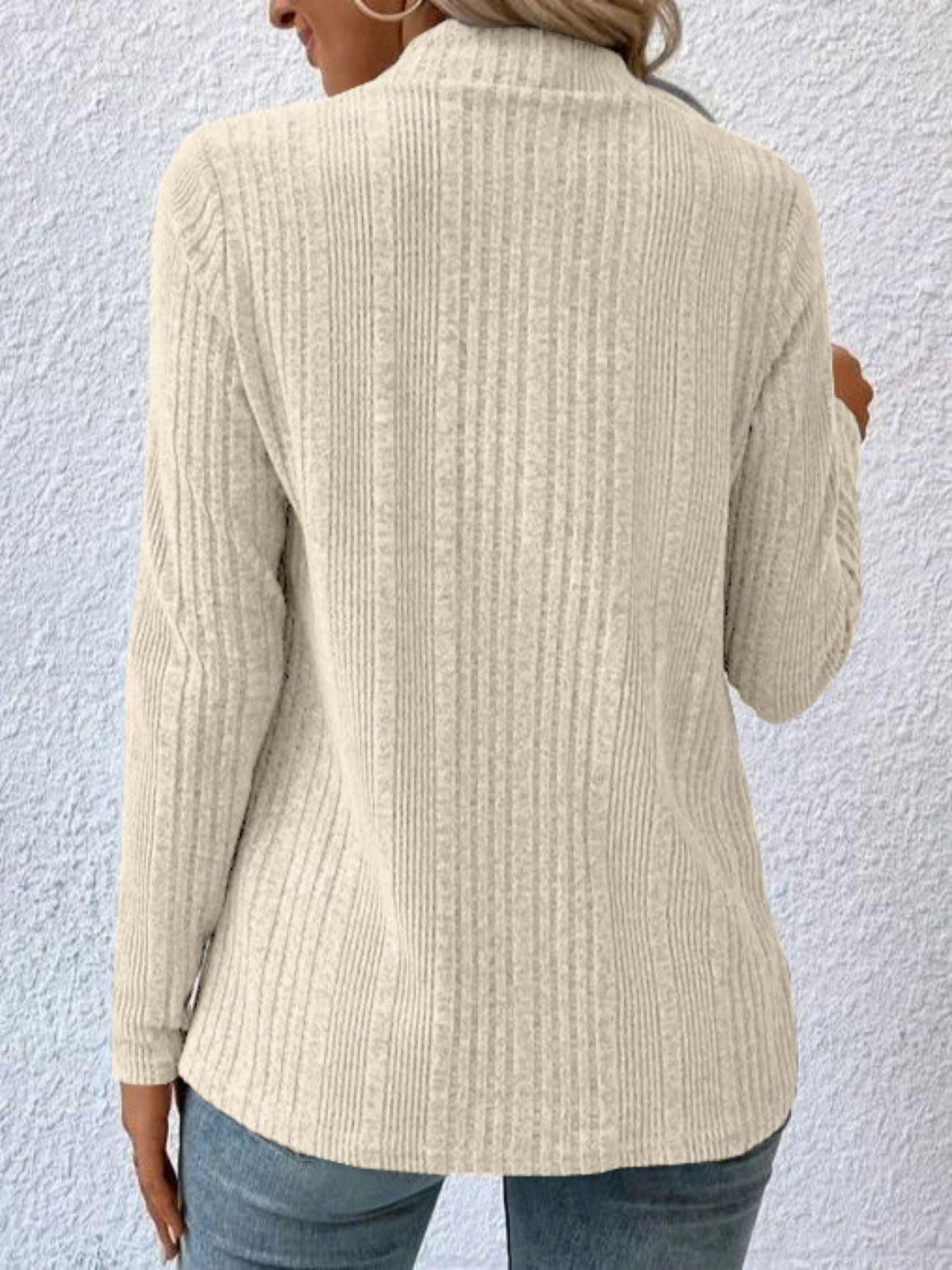 Open Front Long Sleeve Cardigan Carauana Store