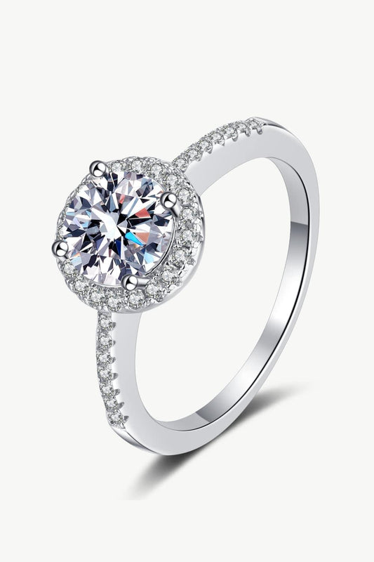 Ready To Flaunt Moissanite Ring Carauana Store