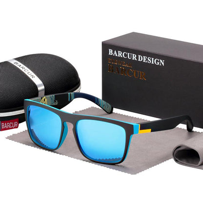 BARCUR NEW Polarized Sunglasses Men Driving Shades