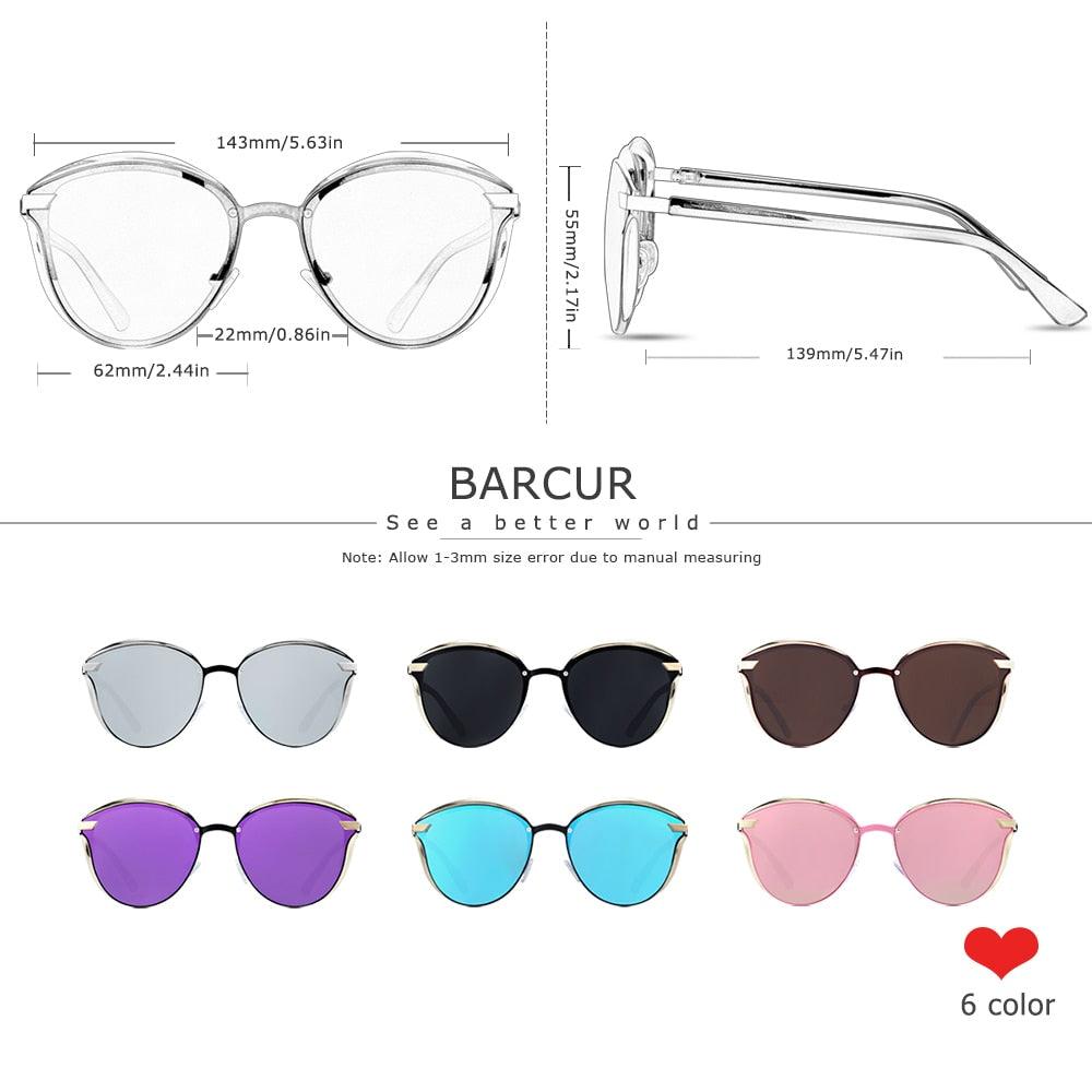 BARCUR Polarized Sunglasses Women