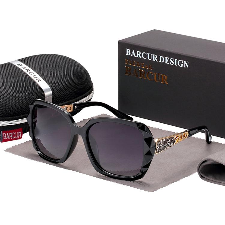 BARCUR Sunglasses Fashion Polarized For Ladies UV400 Protection