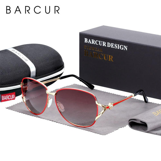 BARCUR Women Gradient Sunglasses POLARIZED lenses