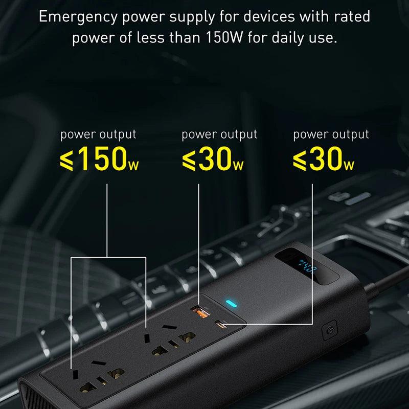 BASEUS Car Inverter Converter | Portable Power Inverter