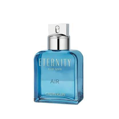 Blue Calvin Klein Eternity for Men Air perfume bottle