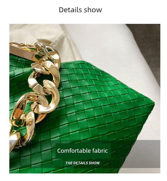 Carauana UNIU SILVER GOLD Knitted Crossbody Bag | Fashion Satchel | NEW 2024 Collection Carauana Store