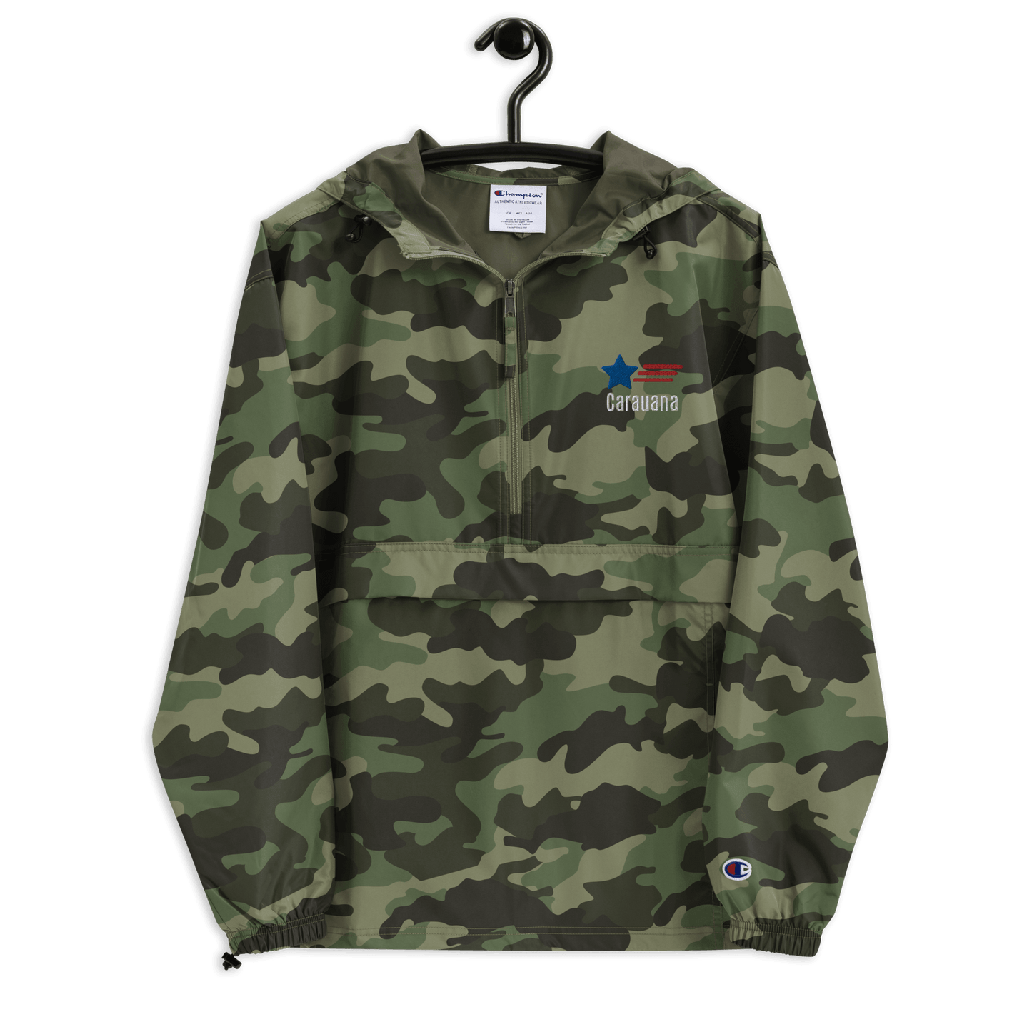 Embroidered Champion Packable Jacket