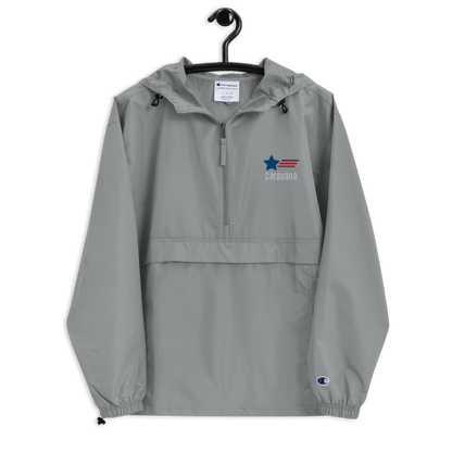 Embroidered Champion Packable Jacket