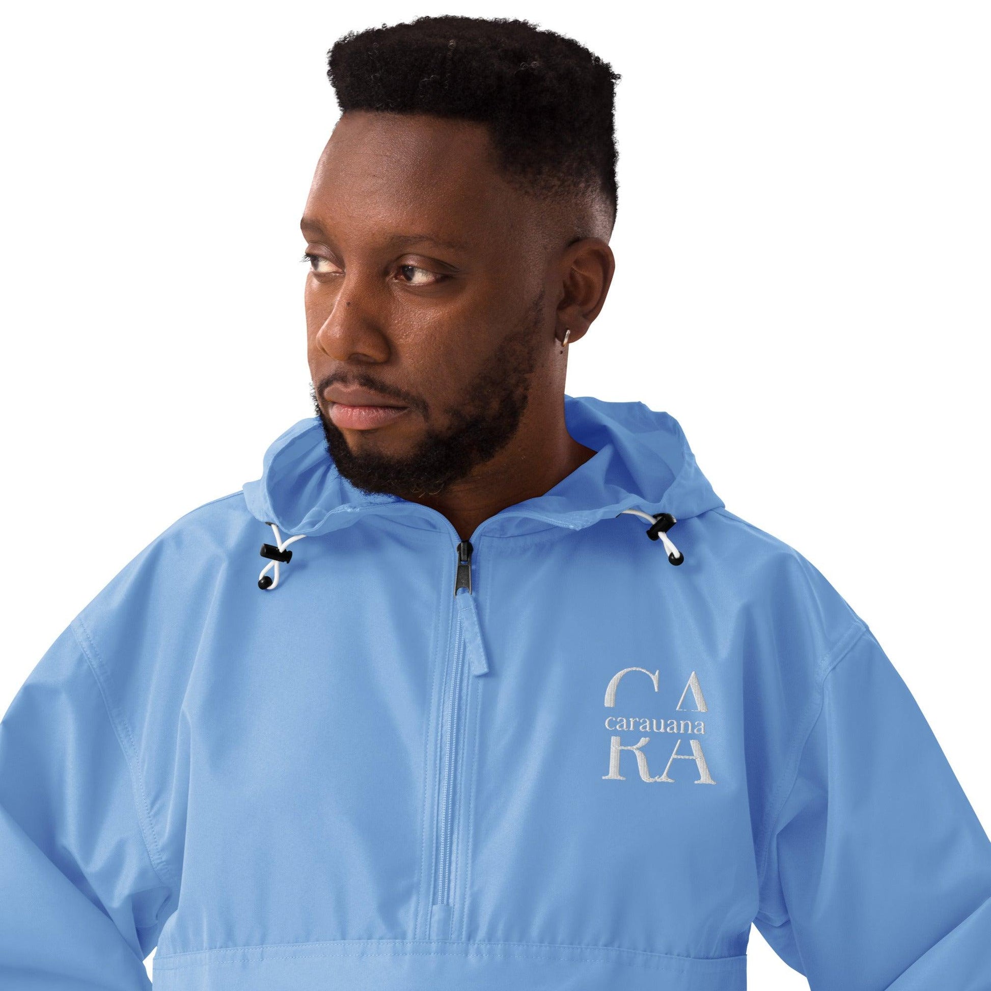 Embroidered Champion Packable Jacket