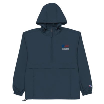 Embroidered Champion Packable Jacket