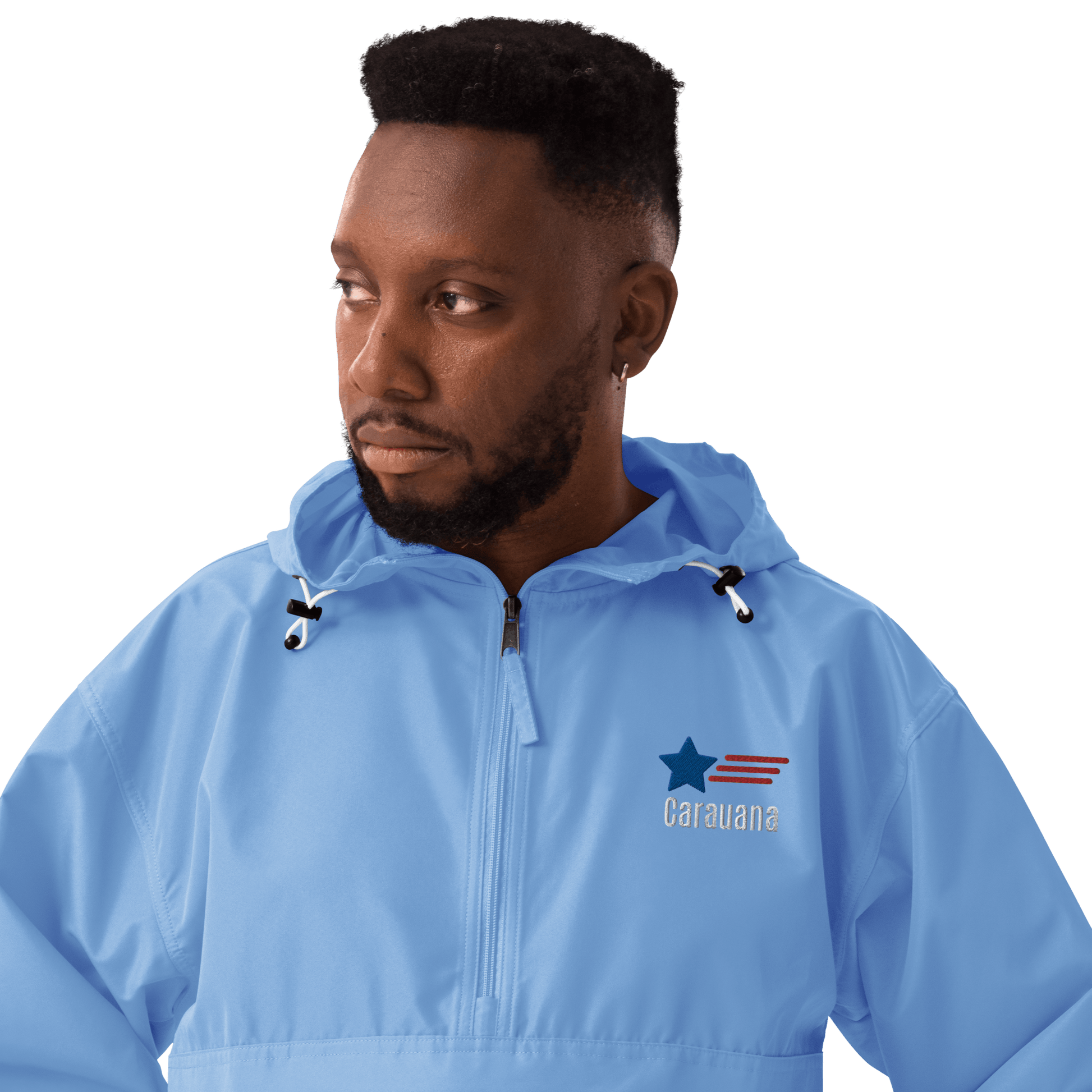 Embroidered Champion Packable Jacket