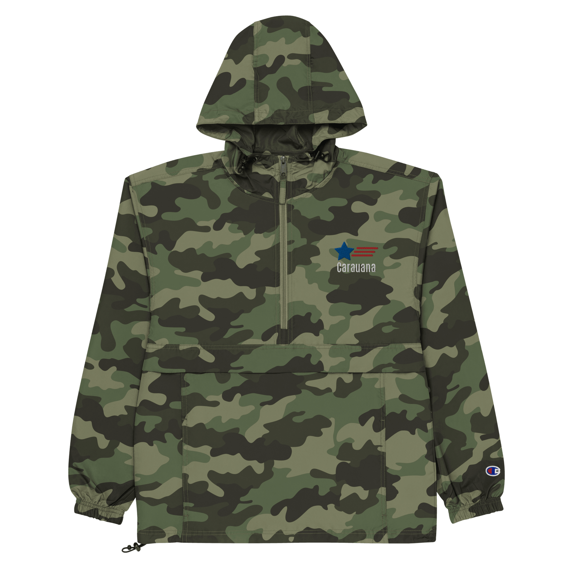 Embroidered Champion Packable Jacket