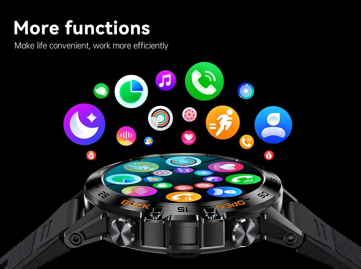 Lemfo Alfa Pro Smartwatch: Elevate Your Lifestyle with Ultimate Connectivity and Health Monitoring