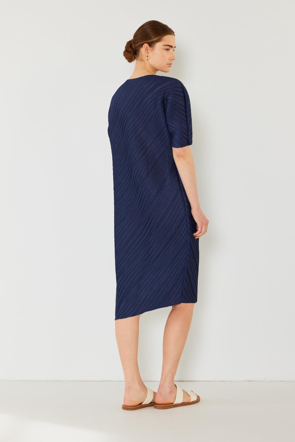 Marina West Swim Pleated Dolman Sleeve Dress Carauana Store