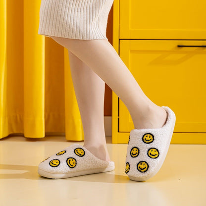 Melody Smiley Face Slippers Carauana Store
