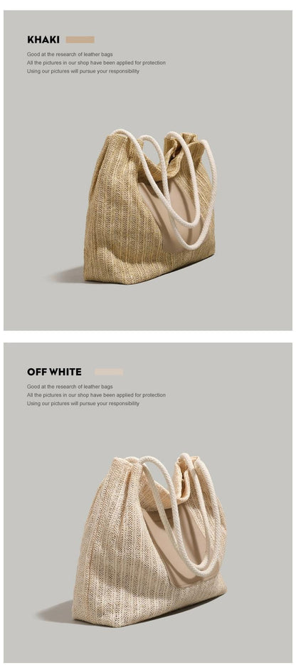 Beach-Ready Fashion: Ur Simple Straw Bag – Your Vacation Essential