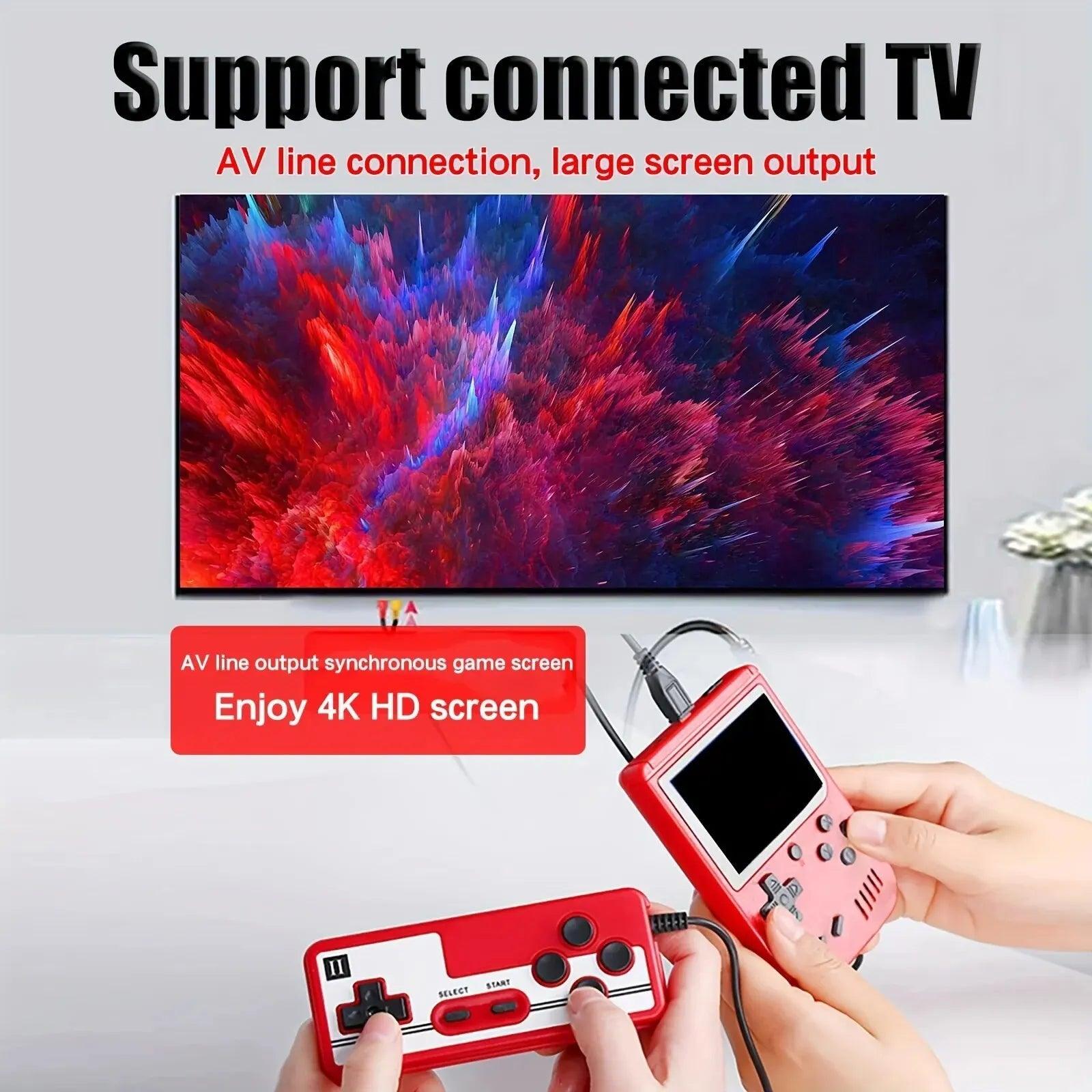 Video Game Console | Handheld Portable Pocket Mini Game Console | Gift for All Ages