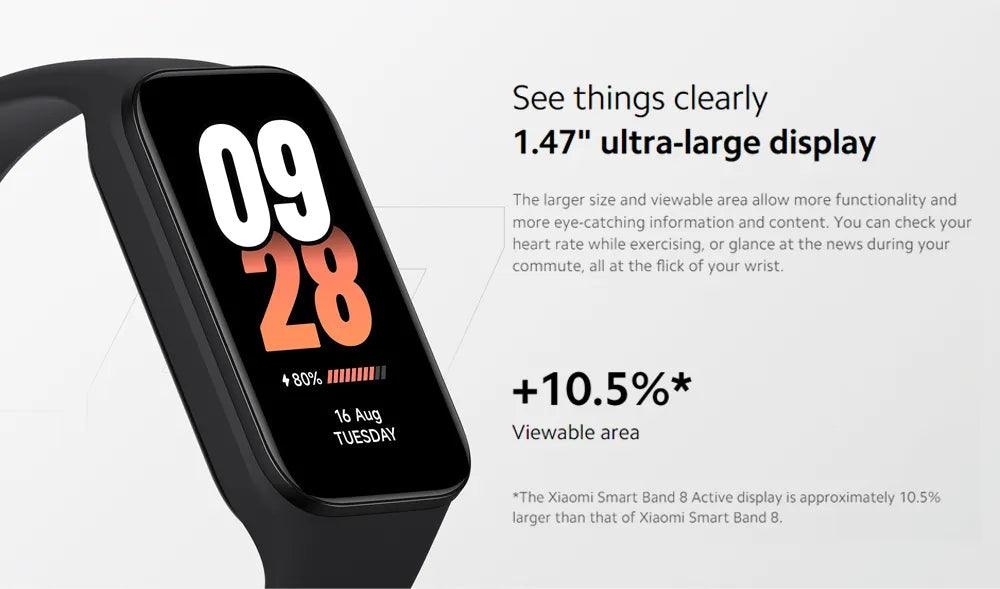 Xiaomi Smart Band 8 Active: Unveiling Your Journey's Rhythm