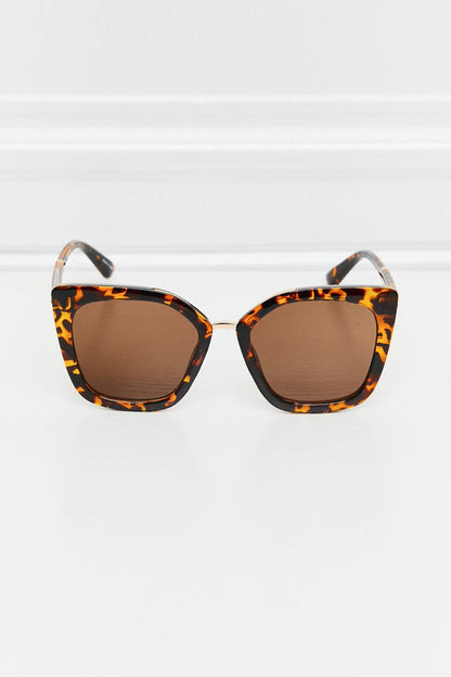 Cat Eye Full Rim Polycarbonate Sunglasses Carauana Store