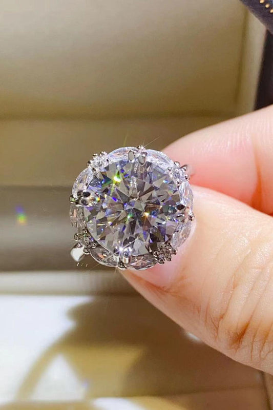 5 Carat Moissanite 925 Sterling Silver Ring Carauana Store