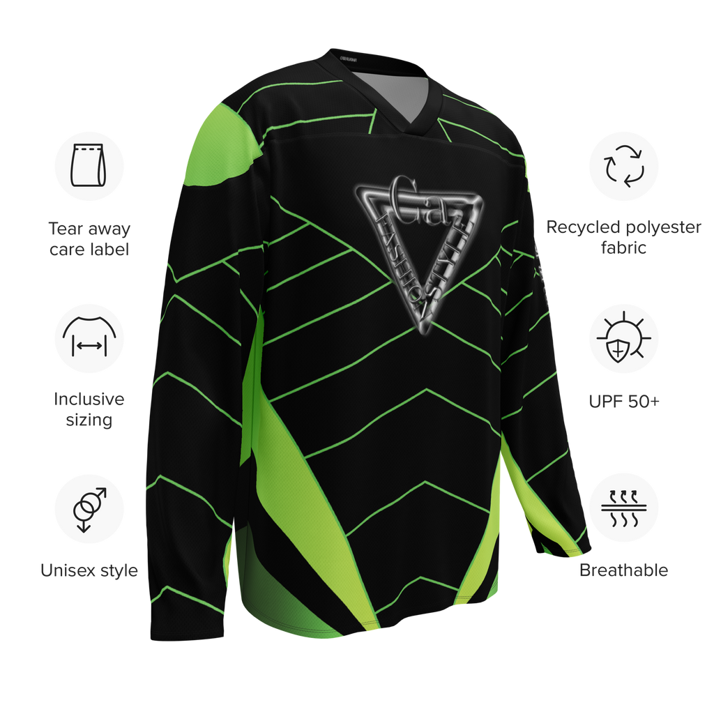 🥎 Premium® Sweatshirt CaRaUaNa – Tennis Black Green Carauana Store