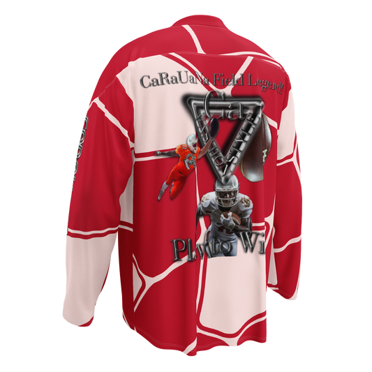 🏈 CaRaUaNa American Football Sweatshirt – Red Carauana Store