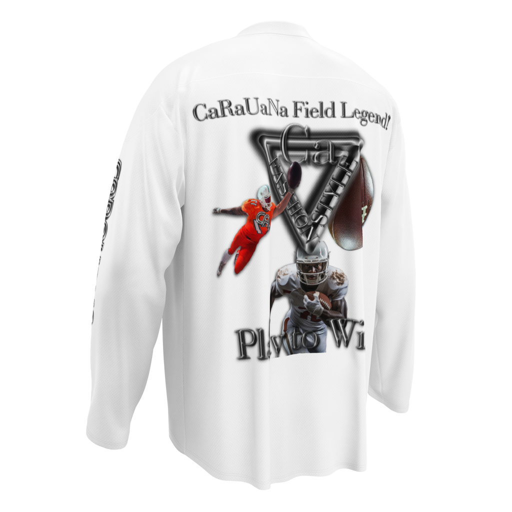 🏈 Sweatshirt CaRaUaNa american football white Carauana Store