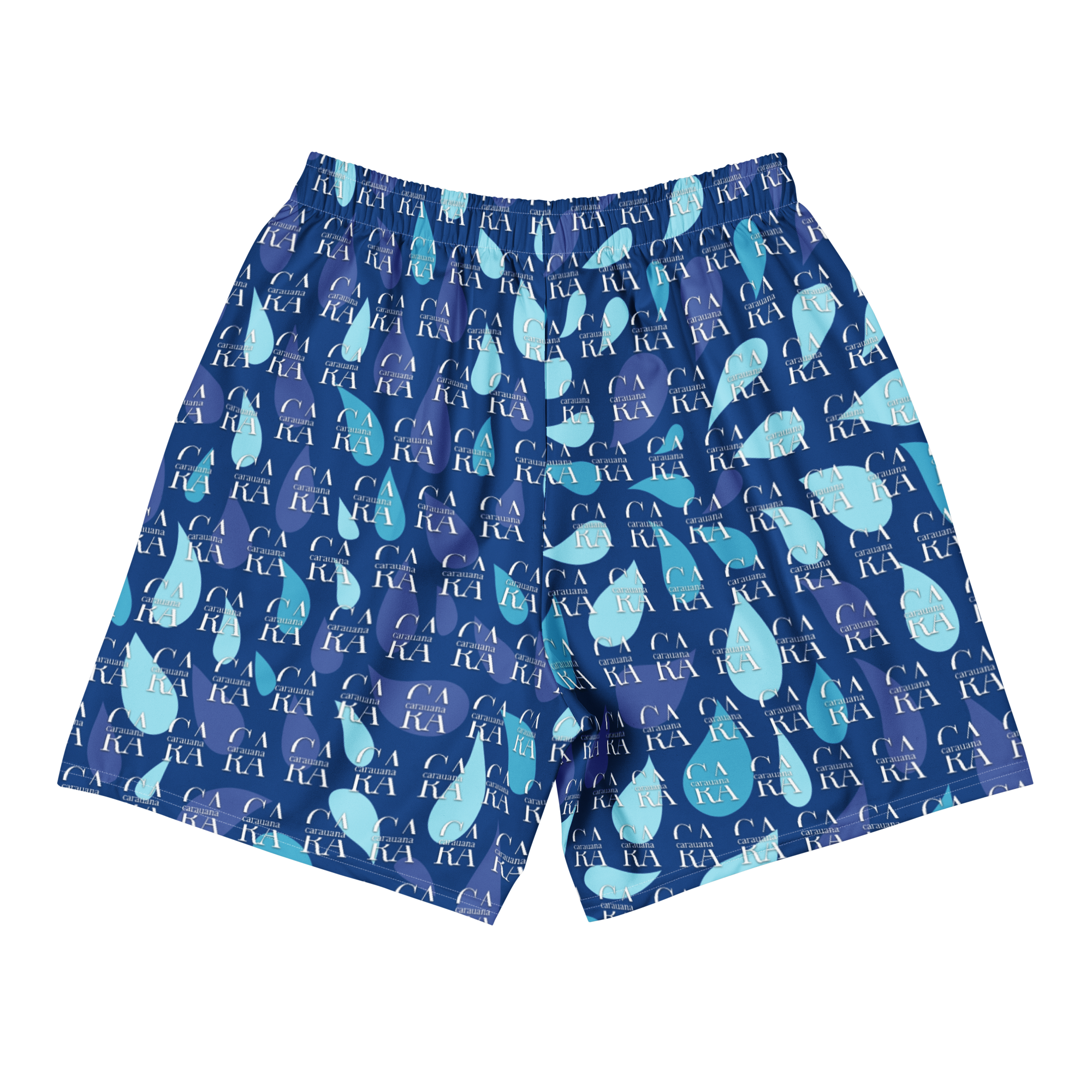 CaRaUaNa Athletic Shorts Unisex blue sky Carauana Store
