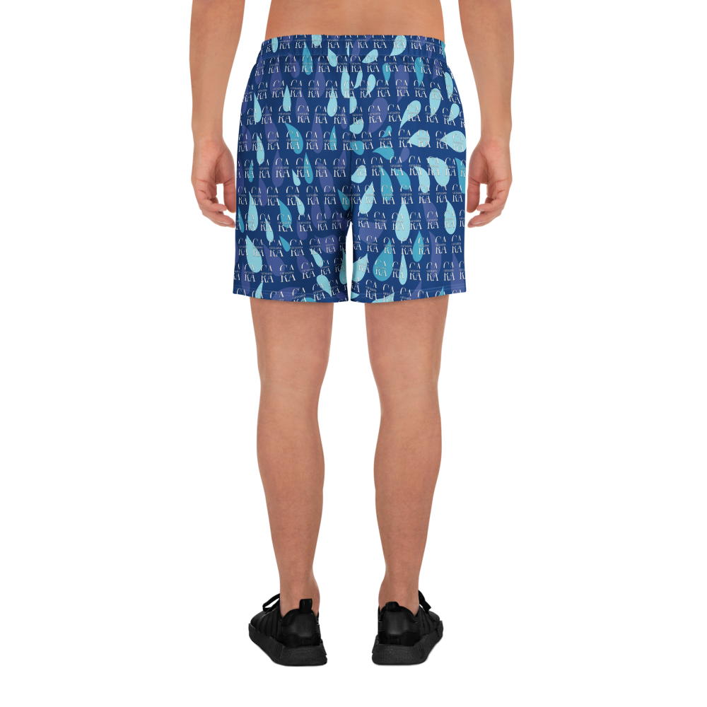 CaRaUaNa Athletic Shorts Unisex blue sky Carauana Store