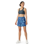 CaRaUaNa Athletic Shorts Unisex blue sky Carauana Store