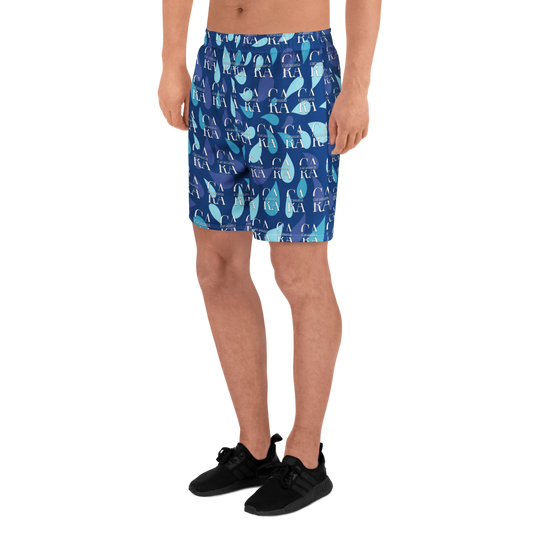 CaRaUaNa Athletic Shorts Unisex blue sky Carauana Store