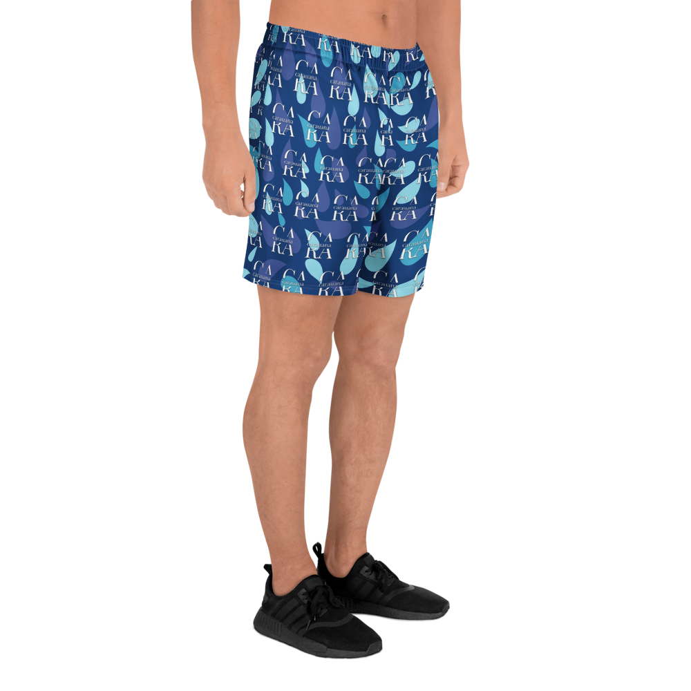 CaRaUaNa Athletic Shorts Unisex blue sky Carauana Store