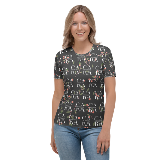 Women's T-shirt Black fruit Carauana Store