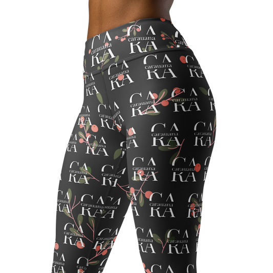 CaRaUaNa Leggings SPORT Black fruit