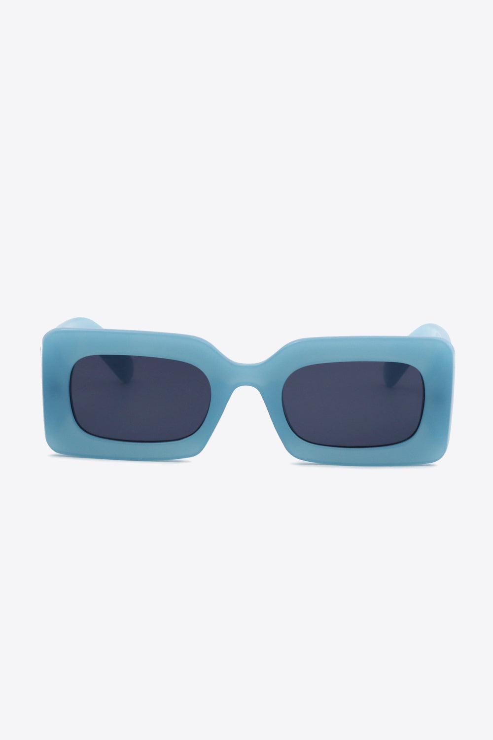 Polycarbonate Frame Rectangle Sunglasses Carauana Store