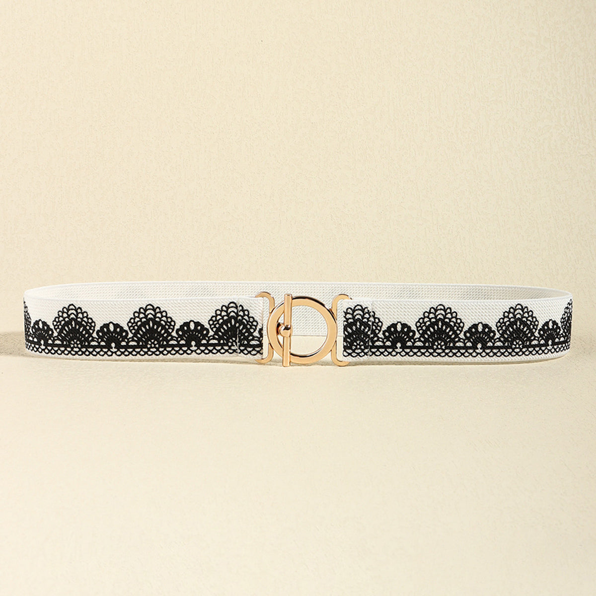 Toggle Clasp Elastic Belt Carauana Store