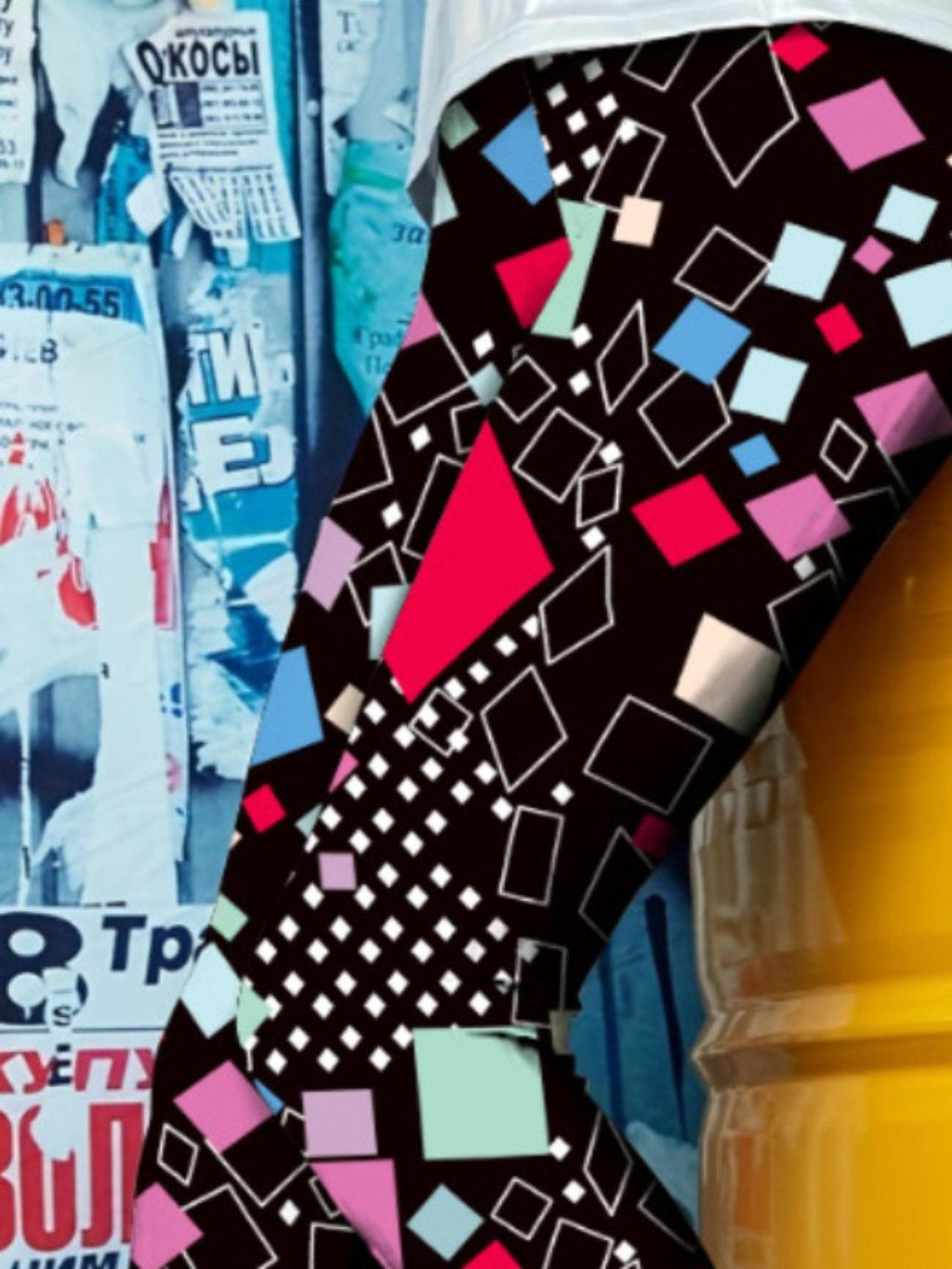 Printed High Waist Skinny Leggings Carauana Store